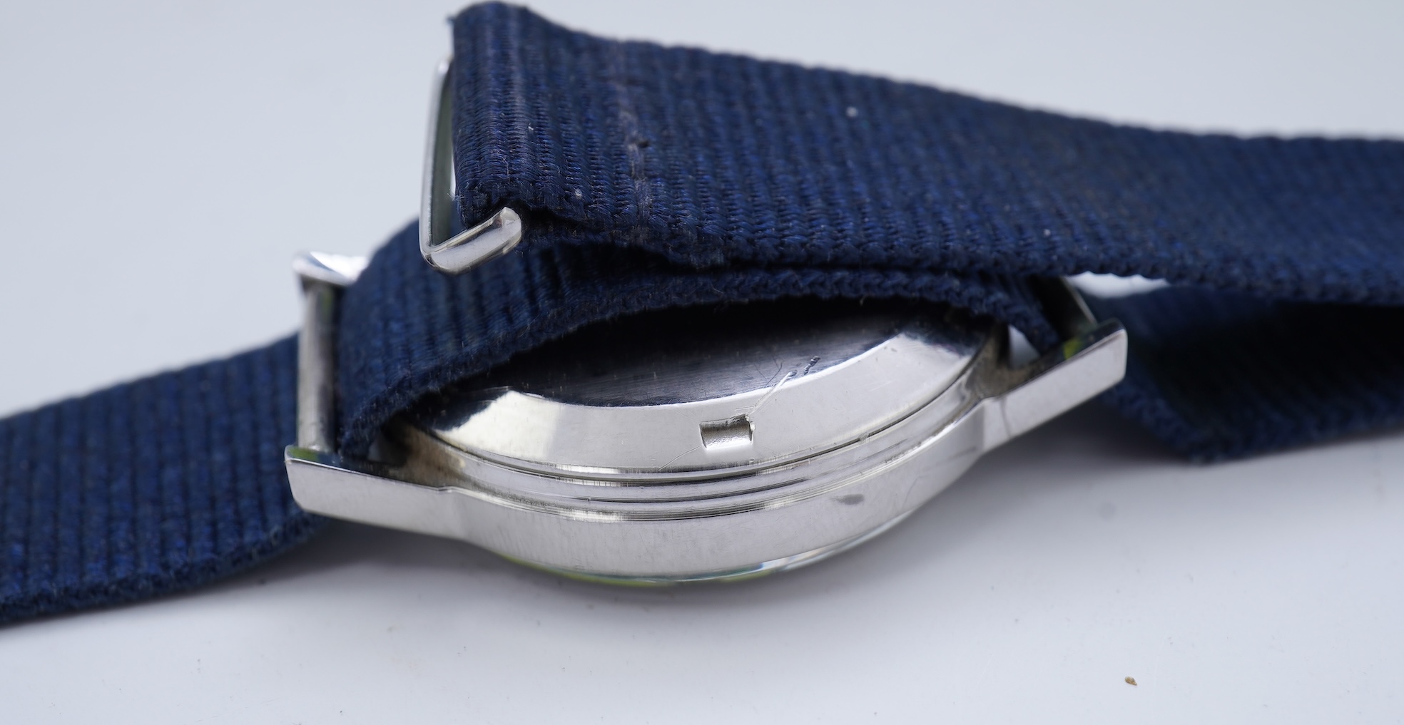 A gentleman's early 1970's stainless steel Omega Automatic wrist watch